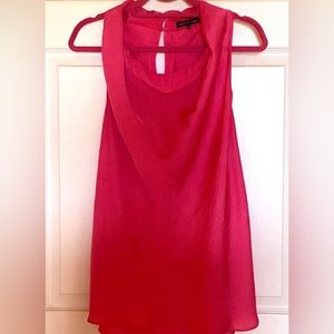Like New Beautiful Magenta Relaxed fit sleeveless blouse